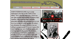 Desktop Screenshot of everycitizenasoldier.org